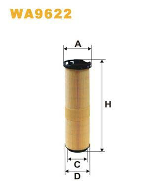 WIX Filters WA9622 Air Filter Suitable For Mercedes-Benz E-Class