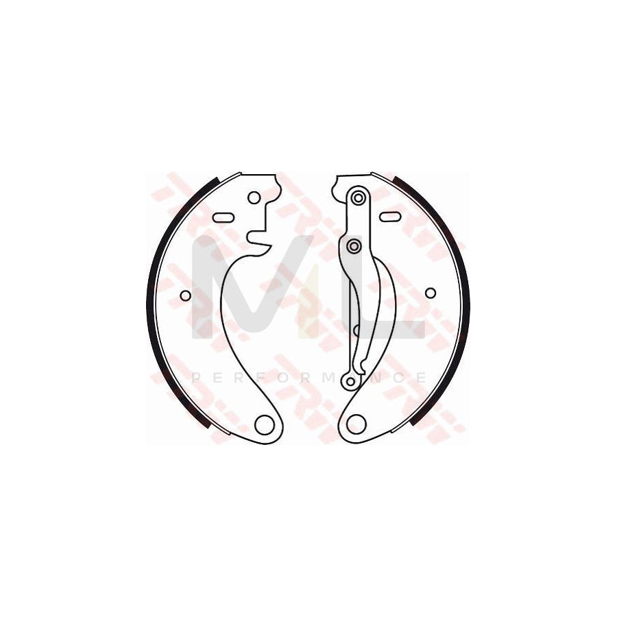 TRW GS8050 Brake Shoe Set