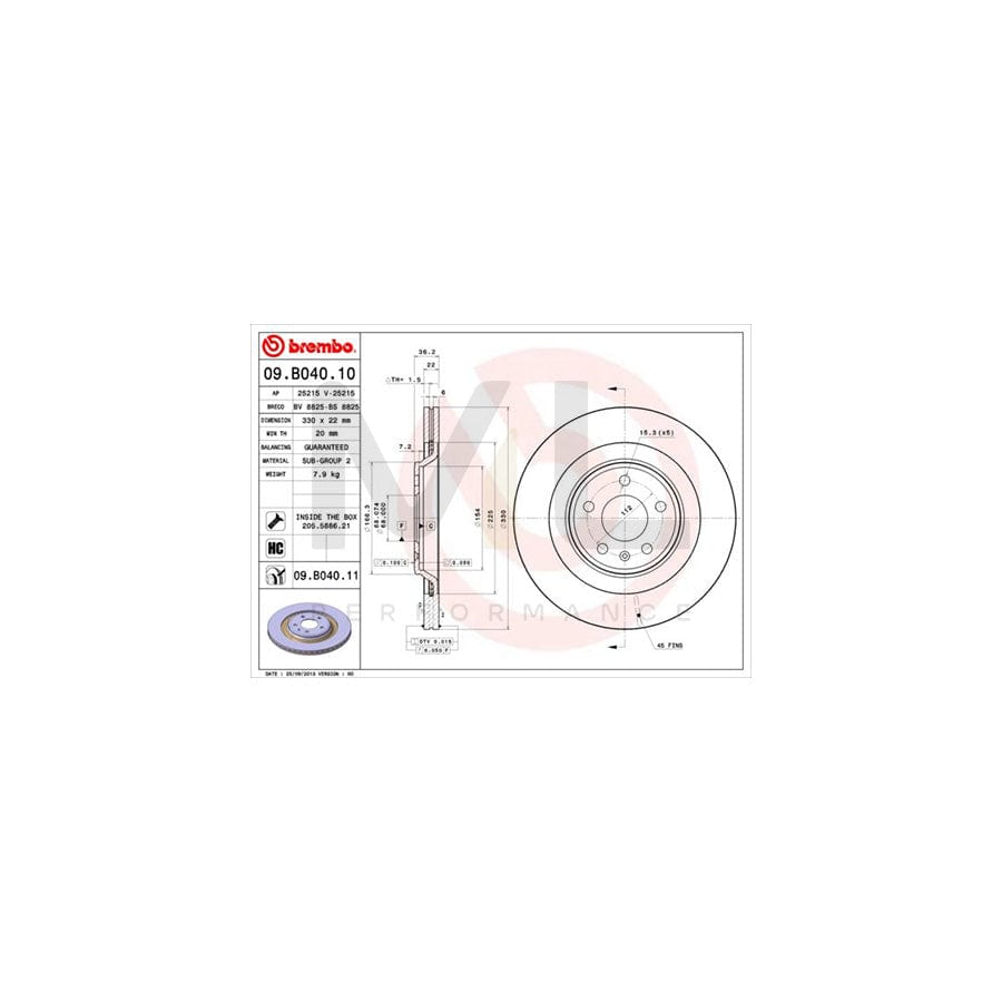 brembo-09-b040-10-brake-disc-internally-vented-high-carbon-with-bolts-screws