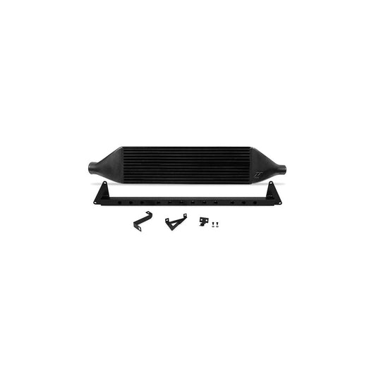 Mishimoto MMINT-STI-08BBK 08-14 Subaru STI Front-Mount Intercooler Kit w/ Black Crash Beam - Black Core