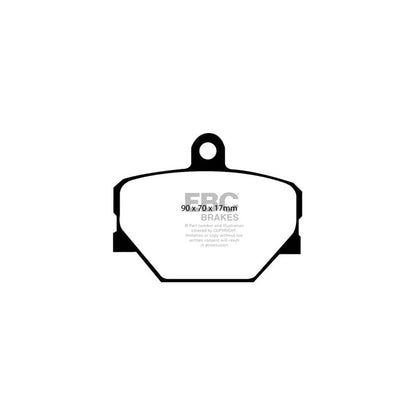 EBC PDKF1808 Smart Ultimax Front Brake Pad & Plain Disc Kit 2 | ML Performance UK Car Parts