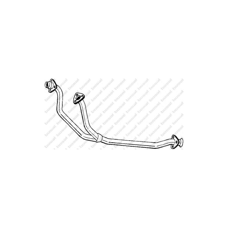 Bosal 835-909 Exhaust Pipe for Volvo 240