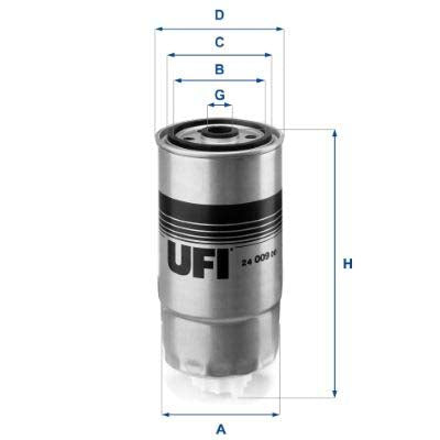 UFI 24.009.00 Fuel Filter