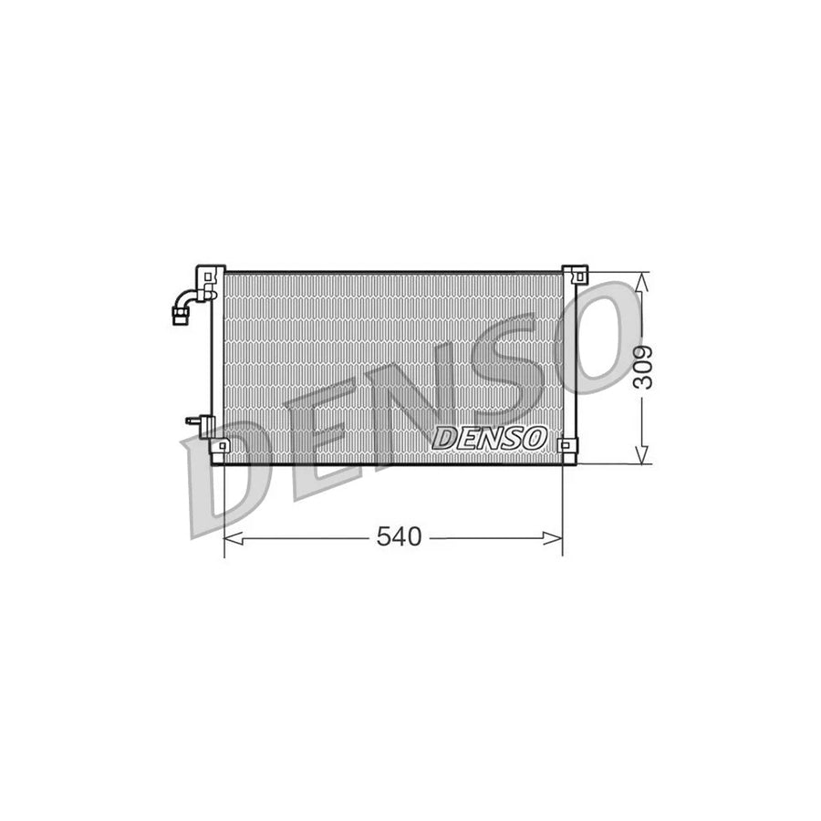 DENSO DCN21004 Air Conditioning Condenser
