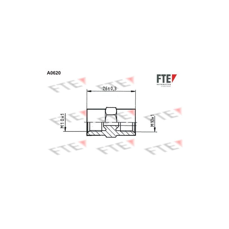FTE 9910110 Adapter, Brake Lines