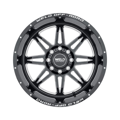 Weld W13209098575 Cheyenne W132 Wheel 20x9 6x135 ET20 BS5.75 Gloss Black MIL
