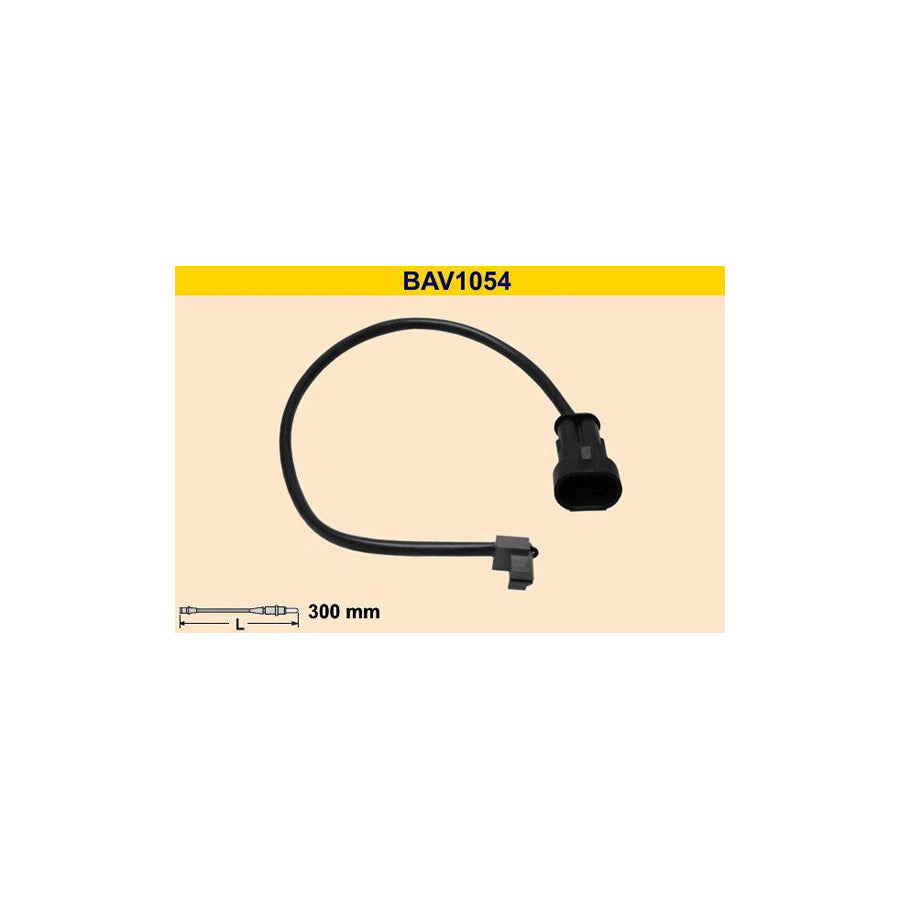 Barum Bav1054 Brake Pad Wear Sensor for Iveco Daily