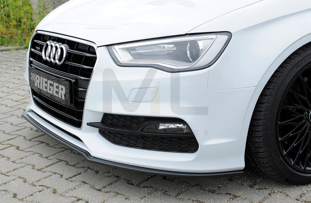 Rieger 00056799 Audi 8V Front Splitter (A3 & S3) 6 | ML Performance UK Car Parts