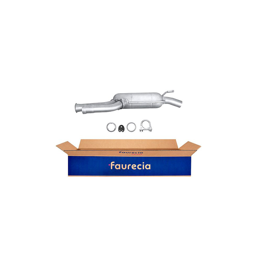 Hella 8LC 366 025-221 Middle Silencer Suitable For Mercedes-Benz 190 (W201)