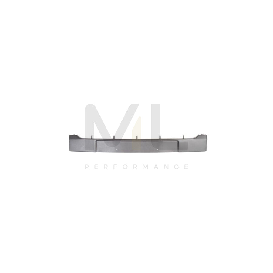 BLIC 6509-01-6032920P Number plate holder for RENAULT CLIO Front, Black, frameless