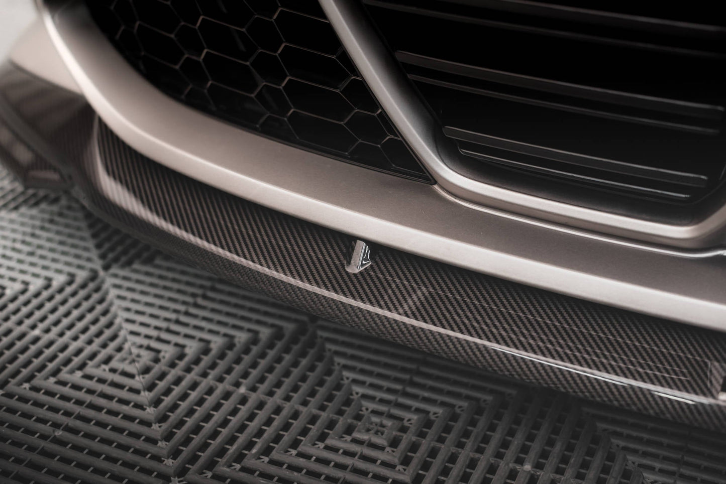 MAXTON DESIGN CF-BM-4-G82-M-FD2-245-P CARBON FIBER FRONT SPLITTER V.2 BMW M4 G82 / M3 G80 | ML Performance