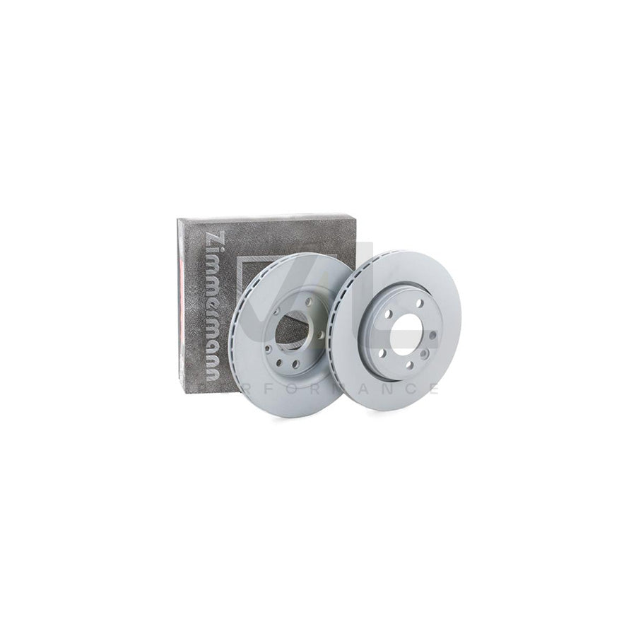 ZIMMERMANN COAT Z 600.3232.20 Brake Disc Externally Vented, Coated, High-carbon  - 1 piece