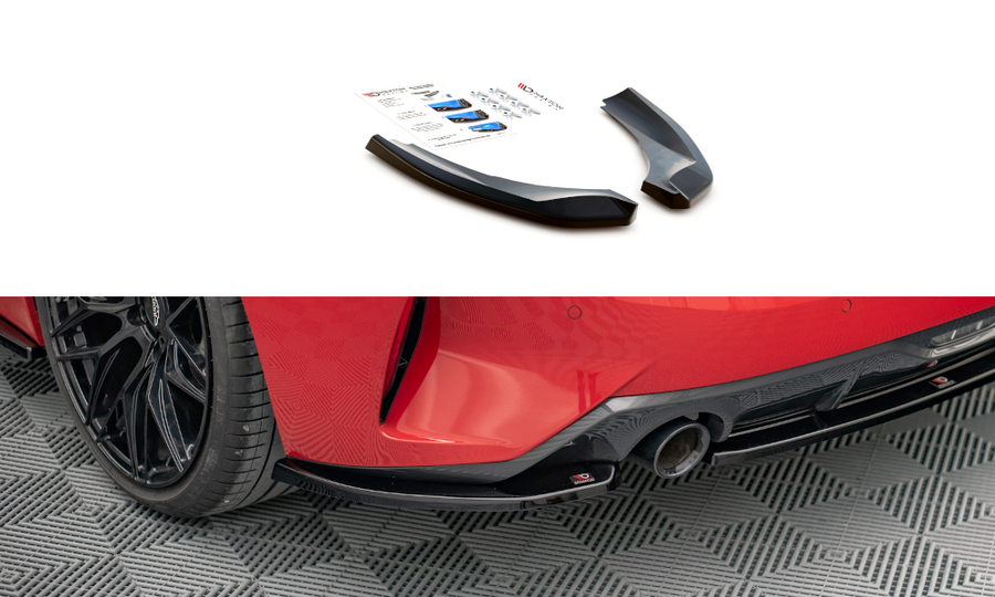 Maxton Design BM-Z4-29-MPACK-RSD1T Rear Side Splitters BMW Z4 G29 M-Pack | ML Performance UK Car Parts