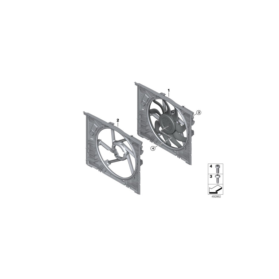 Genuine BMW 11412343116 G29 G20 (G Screw Self-Tapping M5X16 (Inc. 330e, M340i & Z4 30i)
