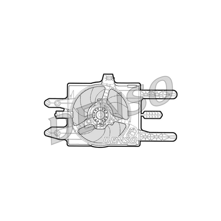 DENSO DER09031 Fan, Radiator