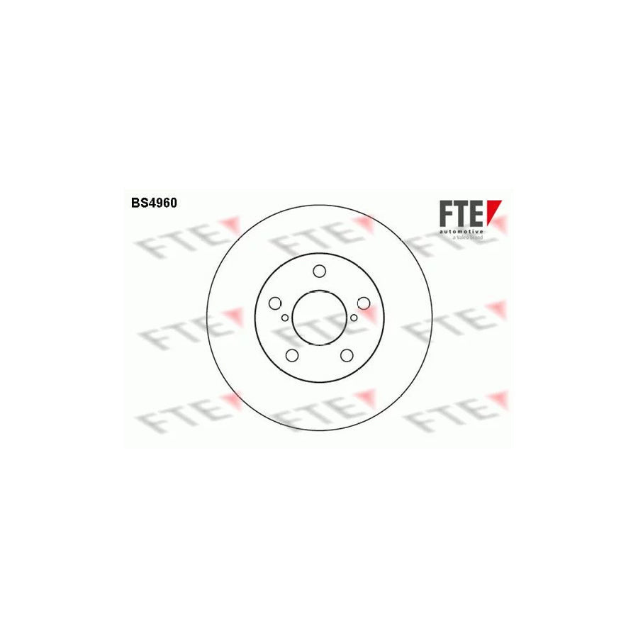 FTE Bs4960 Brake Disc for Subaru Impreza