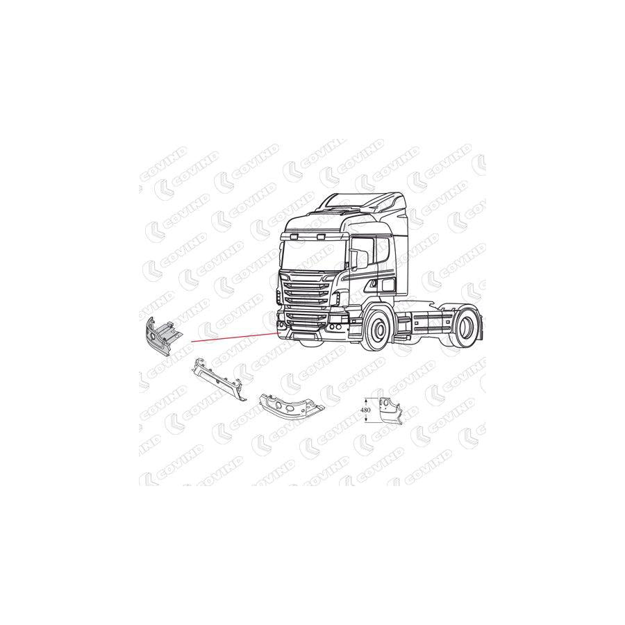Covind 146/192 Bumper