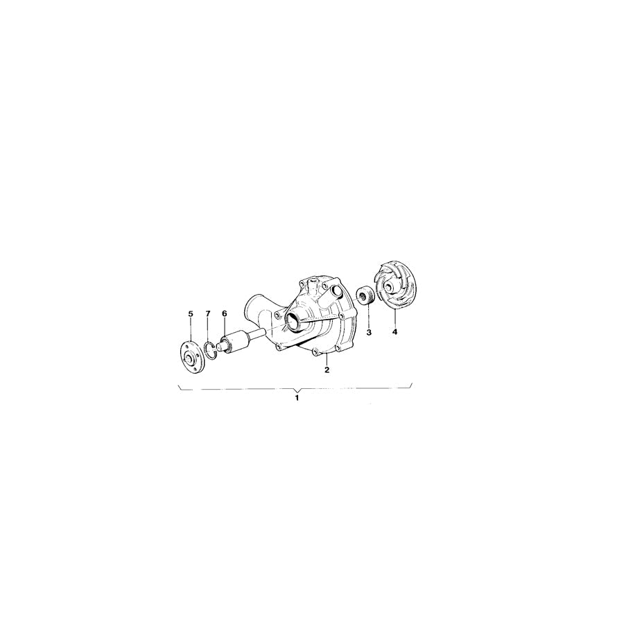 Genuine BMW 11511304302 E26 Rotor (Inc. M1)