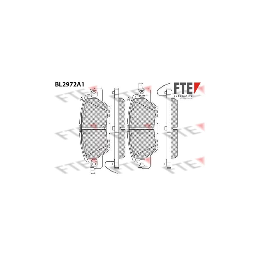 FTE 9011218 Brake Pad Set