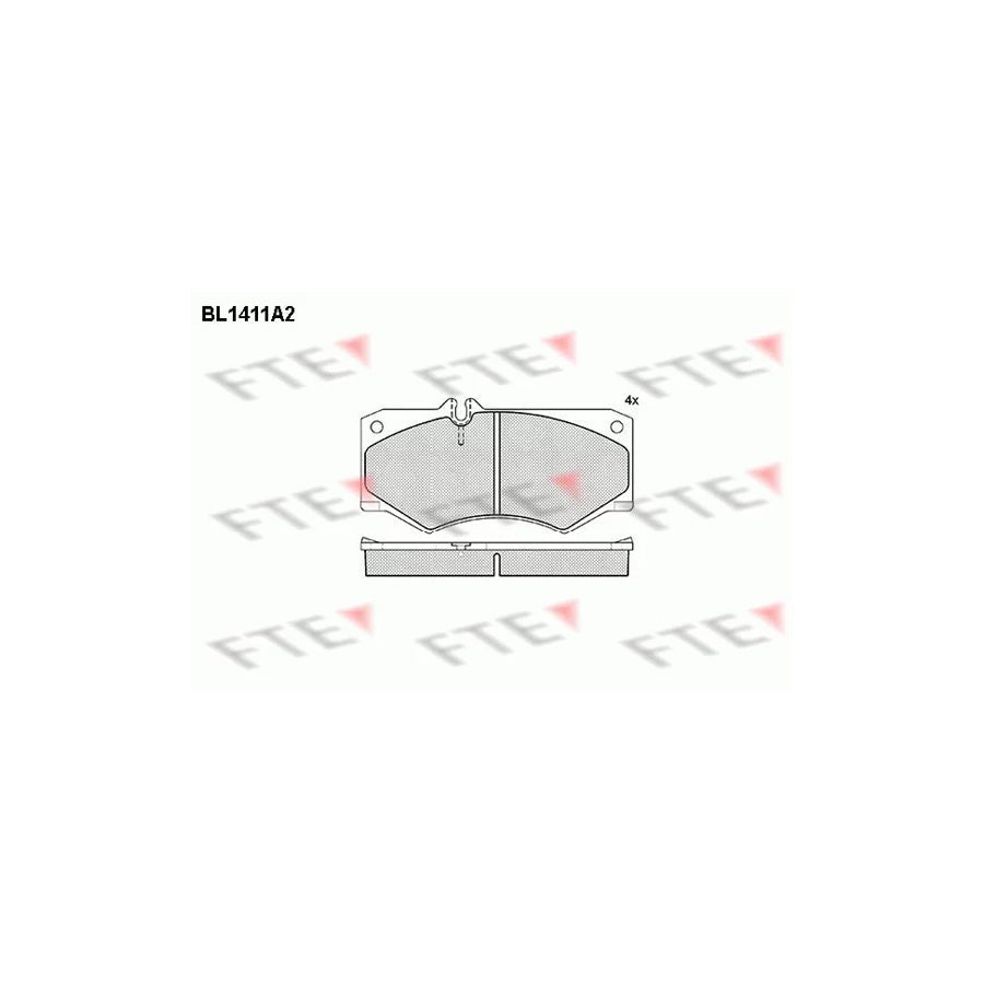FTE 9010185 Brake Pad Set