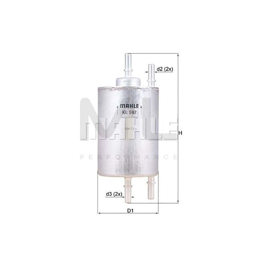 MAHLE ORIGINAL MS 591 Starter motor 12V 4.2kW | ML Performance Car Parts