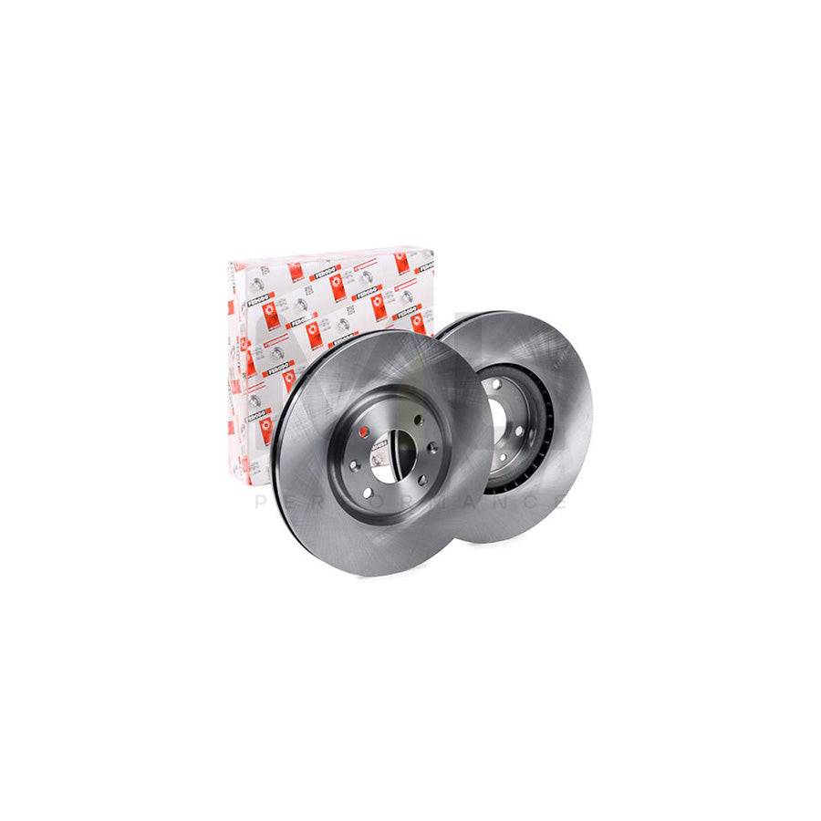 Ferodo Premier DDF1676 Brake Disc Vented, With Bolts/Screws  - Pair