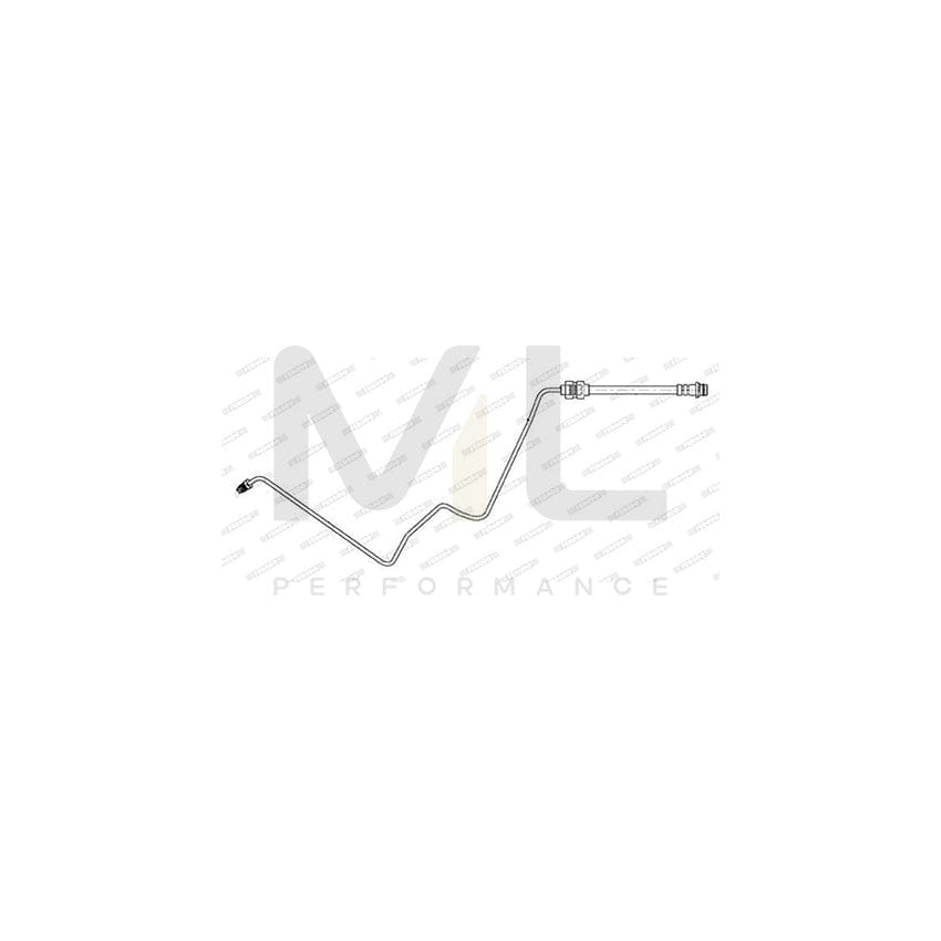 Ferodo FHY2716 Brake Hose 660Mm, M 10X1