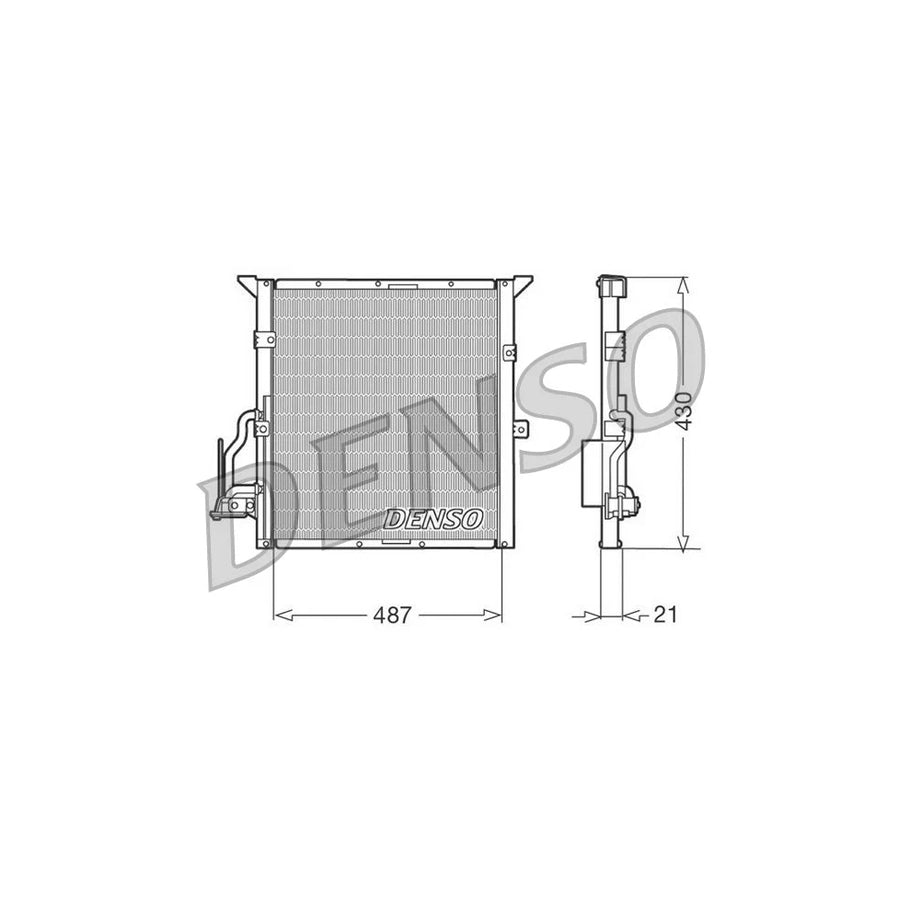 DENSO DCN05002 Air Conditioning Condenser