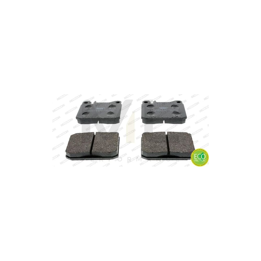 Ferodo Premier Eco Friction FDB143 Brake Pad Set Prepared for Wear Indicator, Without Accessories