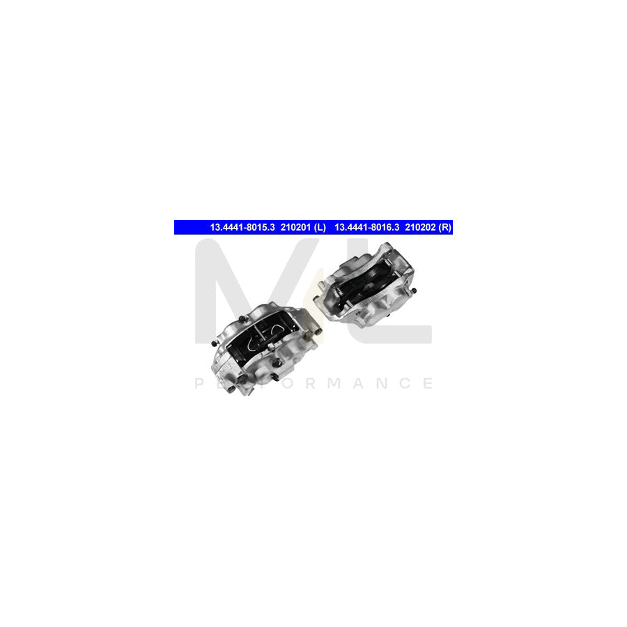 ATE 13.4441-8015.3 Brake Caliper with brake pads