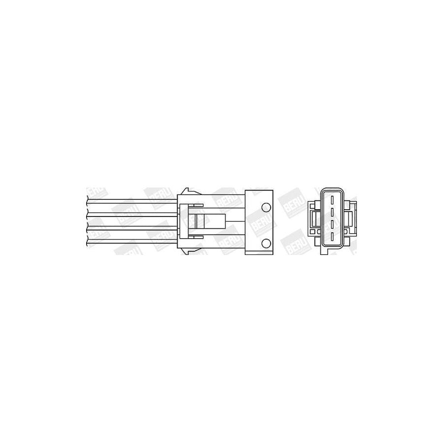 Beru Ozh104 Lambda Sensor