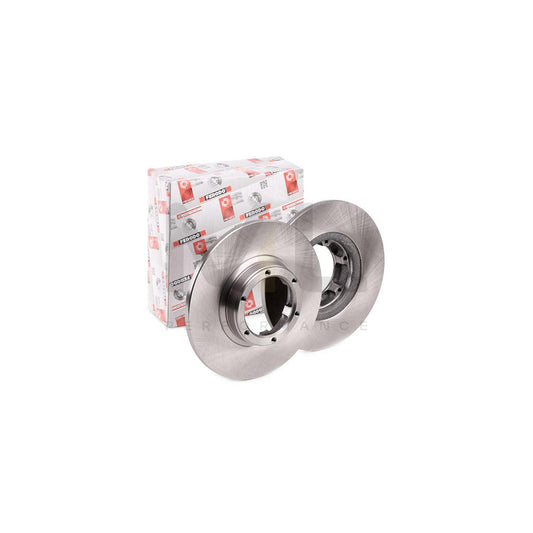 Ferodo Premier DDF016 Brake Disc Solid, Without Bolts/Screws  - Pair