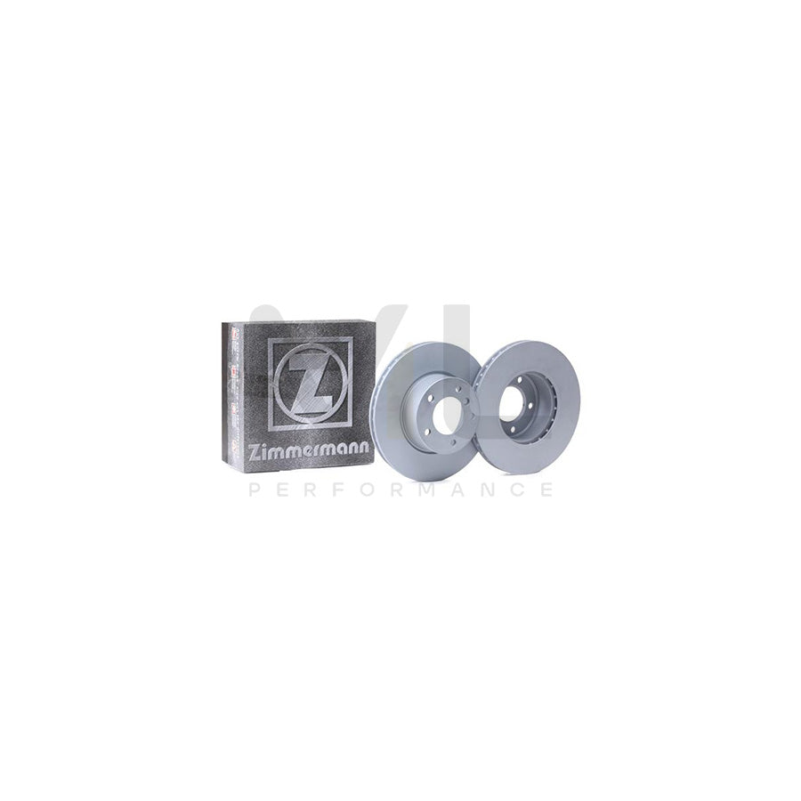 ZIMMERMANN COAT Z 150.3427.20 Brake Disc Internally Vented, Coated, High-carbon  - 1 piece