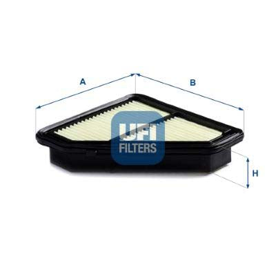 UFI 30.B08.00 Air Filter For Honda Civic Ix Hatchback (Fk)