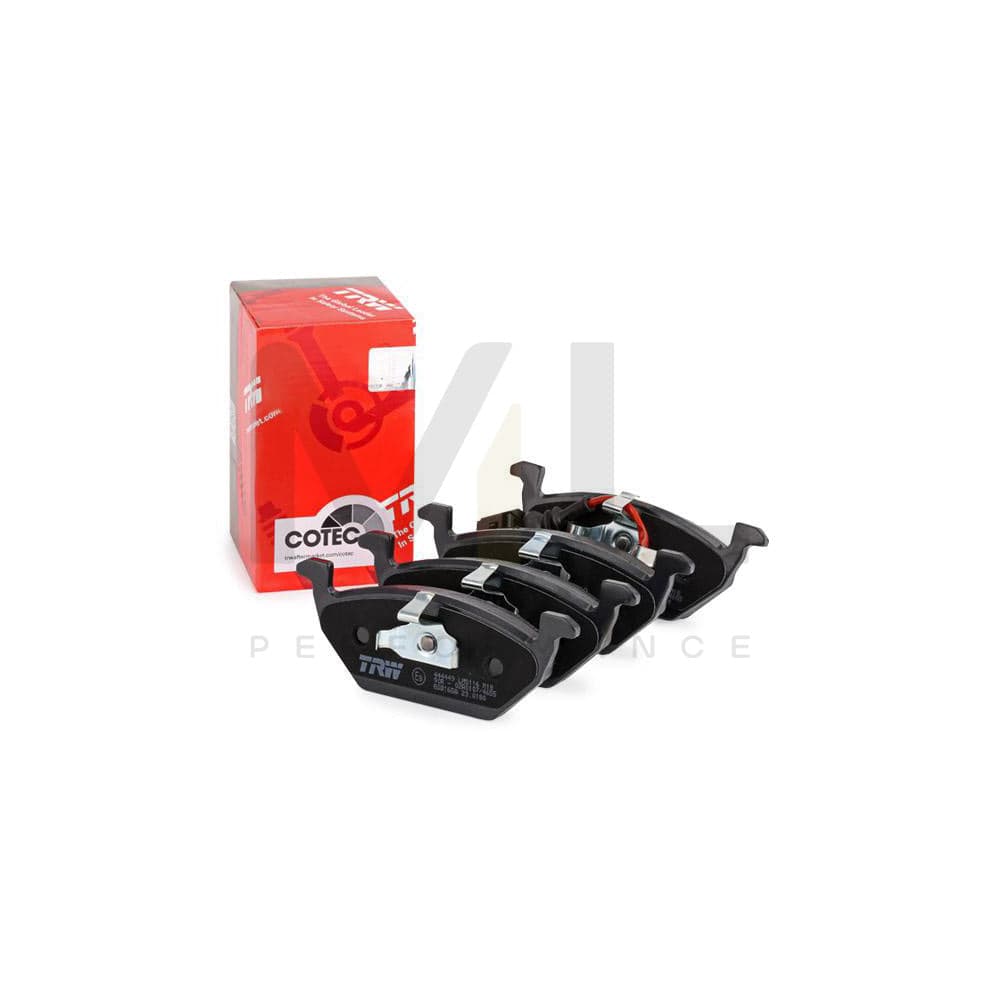 TRW Cotec Gdb1658 Brake Pad Set Incl. Wear Warning Contact