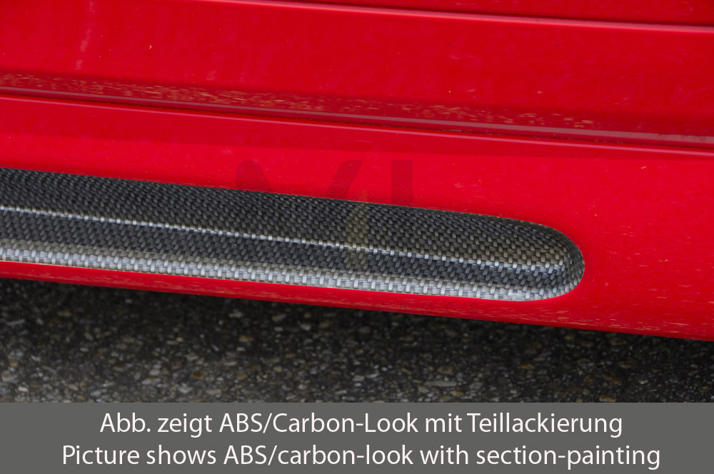 Rieger 00099329 Opel Corsa D Side Skirt 6 | ML Performance UK Car Parts