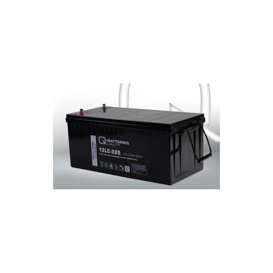 Q-Batteries 12LC225 / 12V 243Ah Lead acid battery Cycle type AGM Deep Cycle VRLA