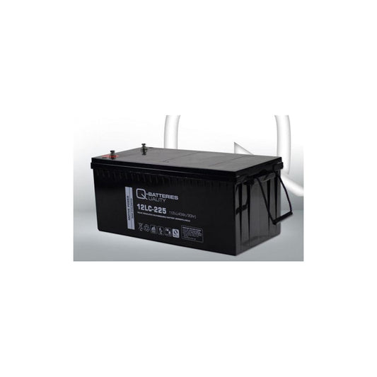 Q-Batteries 12LC225 / 12V 243Ah Lead acid battery Cycle type AGM Deep Cycle VRLA