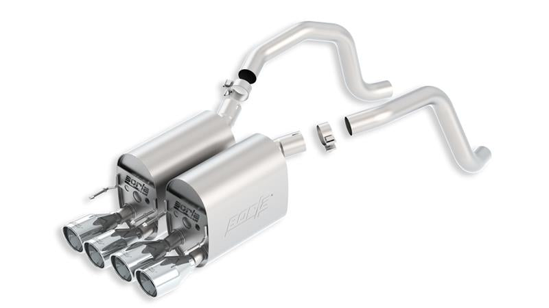 Borla 05-08 Corvette Coupe/Conv 6.0L/6.2L 8cyl AT/MT 6spd S-Type II SS Exhaust (rear section only)