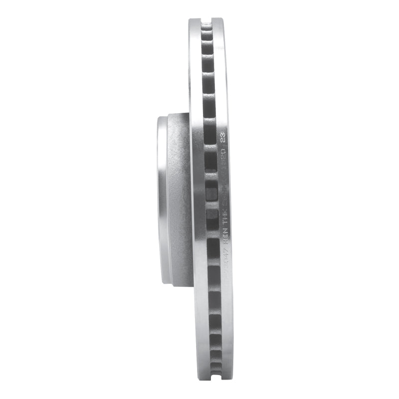 R1 Concepts R1 05-11 Audi A6 (USA/Canada) Front Left Drilled & Slotted Silver Brake Rotor
