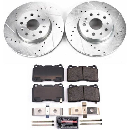 PowerStop Power Stop 14-18 Cadillac CTS Front Z23 Evolution Sport Brake Kit