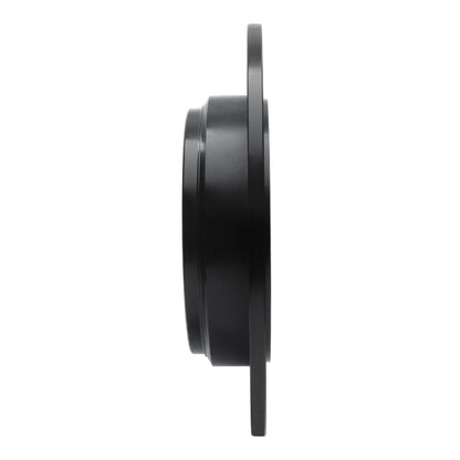 R1 Concepts R1 07-17 Acura MDX Rear Right Drilled & Slotted Black Brake Rotor
