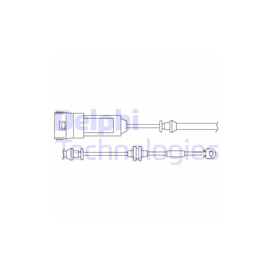 Delphi Lz0166 Warning Contact Set, Brake Pad Wear
