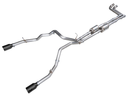 AWE Tuning 2025+ RAM 1500 3.0TT Rebel 0FG Cat-Back Exhaust w/ Diamond Black Tips