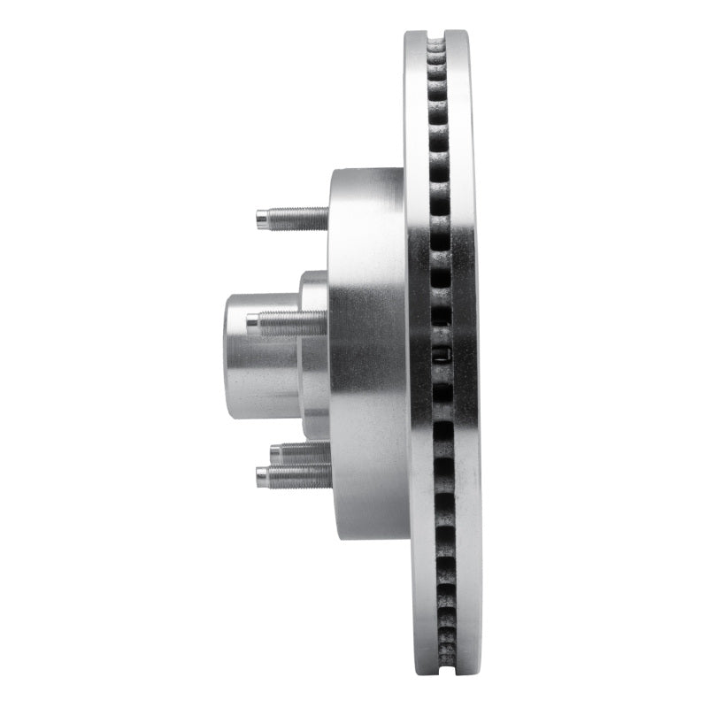 R1 Concepts R1 04-06 Ford E-150 Club Wagon Front Right Drilled & Slotted Silver Brake Rotor