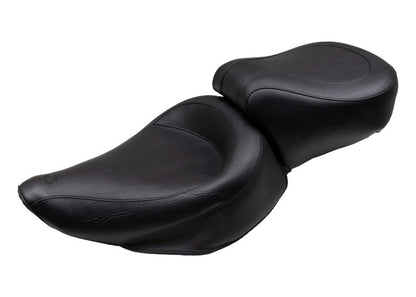 Mustang Motorcycle Mustang 91-05 Harley Dyna Wide Touring 1PC Seat - Black