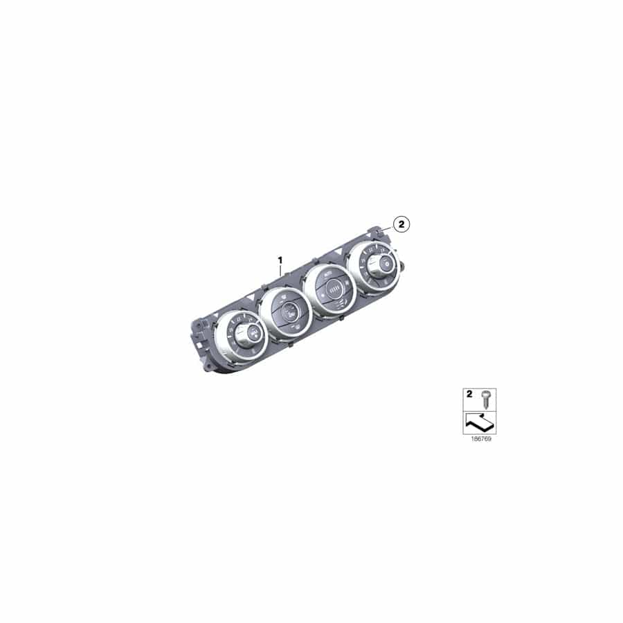 Genuine BMW 64119321829 E89 Automatic Air Conditioning Control (Inc. Z4 18i, Z4 28i & Z4 30i)