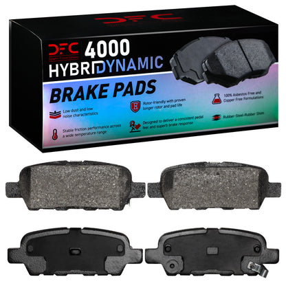 DFC 02-26 Suzuki Grand Vitara (Mexico) Rear 4000 Hybridynamic Brake Pads