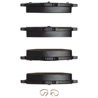 DFC 17-20 Peugeot Partner (Mexico) Rear 3000 Semi-Metallic Brake Pads