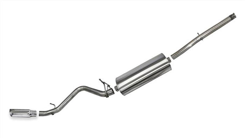 CORSA Performance Corsa 2014-19 Chevy Silverado Cred Cab/Standard Bed 1500 5.3L V8 Polished Sport Single Side Exhaust